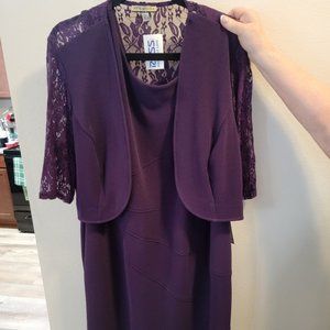 Purple Maya Brooke dress, new with tags size 18